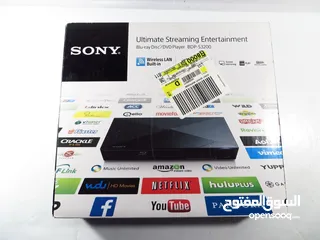  1 جهاز Sony BDPS3200 Blu-ray Disc Player with Wi-Fi سوني جديد