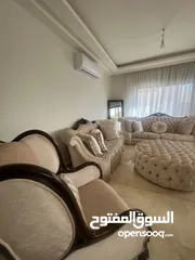  4 طقم كلاسيكي خشب زان 7 مقاعد للبيع