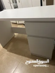 2 مكتب اثنين مستعمل بحاله جديده وجيده جدا بسعر جيد