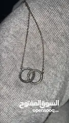  2 Necklace Pandora اصلي