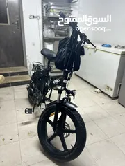  5 بسكليت كهربائية BMX 2024 – بطارية 48V، موتور 250W، قابلة للطوي، مع طاقية وشاحن