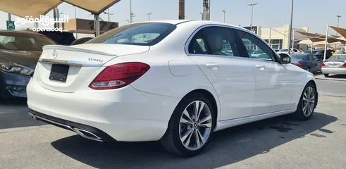  6 مرسيدس بنز C300 AMG موديل 2018 بحالة ممتازة