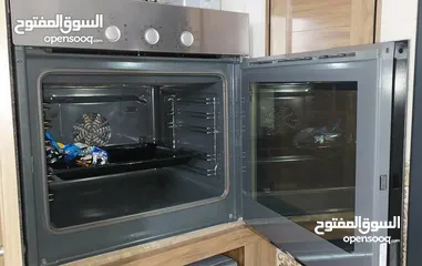  3 فرن بوش كهرباء مستعمل شغال كامل للبيع في نابلس ب 199 شيكل واضح كما في الصوره الفرن