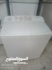 5 غساله حوضين  ناشونال سونك 17كيلو   100% بحاله ممتازه  الصوره تغني الشرح