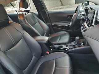  12 تويوتا كورولا 2022 XLE فحص كامل فل كامل جلد تدفئة شاحن وايرلس كراسي كهروباء ياباني بطارية ليثيوم