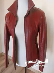  11 للصبايا- عدة جاكيتات جلد اصلي من تركيا بسعر مغري