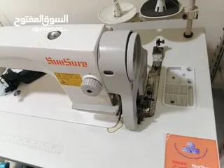  9 للبيع ماكينة خياطة صناعية SunSure SS-8900 بحالة الوكاله ممتازة لا تحتاج لاي صيانه
