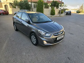  7 هونداي اكسنت 2014 فحص كامل 7 جيد عداد 112km محرك 1600cc مالك 1