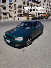  5 هيونداي فيرنا 1999 فحص 3 جيد قابل للتفاوض عند المعاينه / قير عادي موفره جداً
