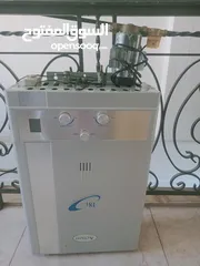  1 كيزا الغاز مع مضخه اوتوماتيك وكاله يعمل على الماء الضعيف 100 دينار