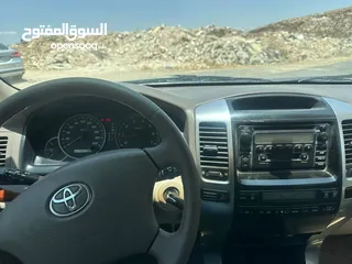  9 تويوتا برادو لاندكروزر موديل 2008فل اتوماتيك دفع رباعي