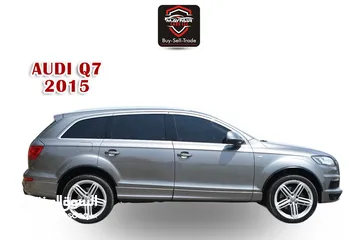  8 0% DP - ACCIDENT FREE - AUDI SERVICE - AUDI Q7 S-LINE 3.0SC 2015 - FIRST OWNER - GCC