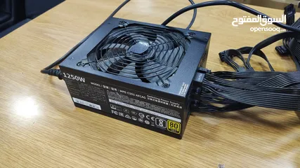  2 .cooler master MWE GOLD 1250 - V2 FULL     MODULAR