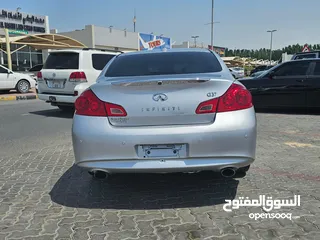  8 Infiniti G37 2012