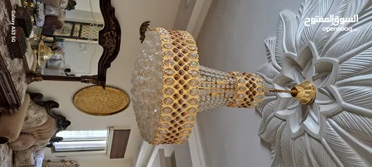  3 ثريات كريستال
