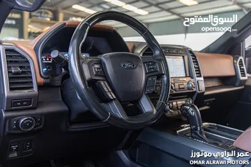  16 Ford F-150 2018 Limited  البكب بحالة الوكالة