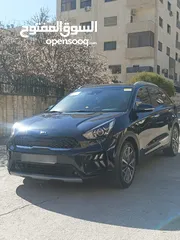  3 كيا نيرو 2020  تورينج لون كحلي سمارات فحص كامل جمرك حديث وارد كوري