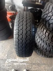  7 القياس 16 70 245 برجيستون  اورجنال استعمال بسيط  مواصفات عاليه وخاصه دبل قومه