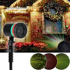  3 اضاءه ديكور   بعيدة المدي  داخل المنزل او خارجه او حديقه حبيبات مضيئه تسبح  على واجهة العماره او حائ
