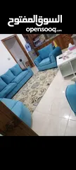  2 طقم كنب كورنر للبيع بحالة ممتازة 7 مقاعد