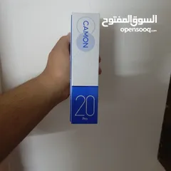  2 هاتف تكنو كامون 20 برو بحالة الجديد لا يوجد خدوش ولا كسور غير قابل للبدل