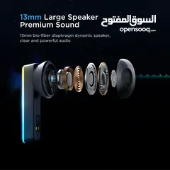  4 سماعات جويروم JOYROOM JR-TC1 – تصميم شفاف بإضاءة RGB وصوت عالي الدقة
