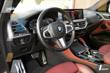  7 BMW X4 M package 2022  وارد الوكاله عداد 55000 كم للبيع أو بدل بسياره