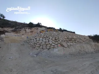  4 تملك قطعة أرض مميزه اطلالة جميلة في اجمل مناطق دورا مكلة على الخليل