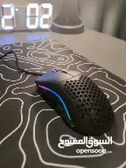  2 Glorious Model O Wired Black (gaming mouse) sanitized