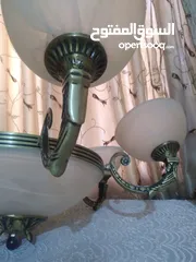  2 ثريا نحاس انتيك حجم كبير