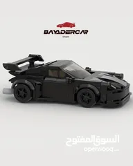  3 مجسم سيارات من قطع ال lego