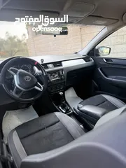  5 سكودا رابيد 2017 اصل برايفت ماتور 1400 تيربو بنزين جير اتومات سعررر ممتاز