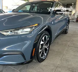  5 فورد موستنج لون ازرق 2023 فحص 3 جيد رابع مضروب ممشى 47 الف مايل وارد أمريكي