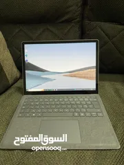  1 Microsoft surface laptop 3 i5-10th gen بحالة ممتازة بسعر مغري جدا