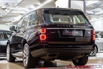  21 Range Rover Vogue Hse 2018 ( Gasoline)  السيارة وارد الشركة و قطعت مسافة 34,000 كيلو متر