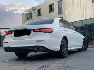  3 Mercedes E 200 2022 للايجار