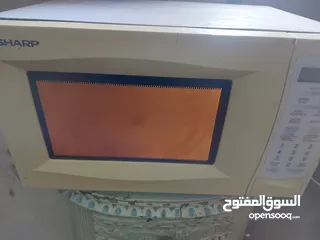  2 ميكرويف شارب بحاله ممتازه