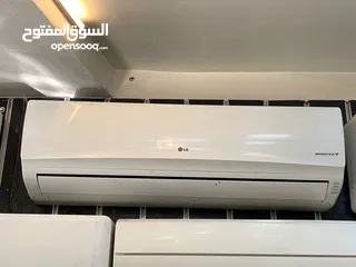  4 مكيفات انفيرتر 1 طن 1.5 طن 2 طن مستعمل بحاله الوكاله ستوك جديد شامل توصيل وتركيب
