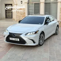  3 LEXUS ES300 LUXURY 2020 اعلى صنف في فئتها رقم 1 - جمرك جديد