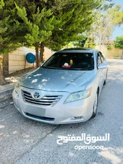  13 تويوتا كامري موديل 2009 فل كامل مع فتحه أعلى مواصفات بحالة الوكاله