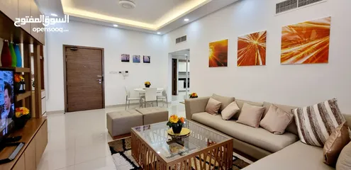  1 شقة مفروشة فاخرة للإيجار في الحد Luxury furnished flat for rent in Hidd