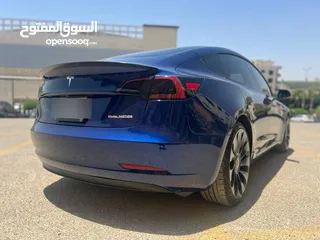  14 تيسلا موديل 3 لونج رينج بيرفورمنس Tesla Model 3 long range Performance