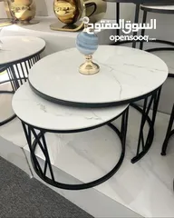  3 طقم طاولة وسط قطعتين