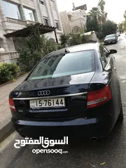  7 أودي كحلي  A6 2008 SLine.   حاله ممتازه فتحه سقف كراسي جلد تسخين كهـرباء