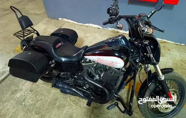  5 Harley Davidson Dyna 1700cc low rider  2014
