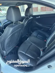  8 هونداي اكسنت 2015 محرك 1600 ديزل لون ابيض فرش جلد تشغيل بصمه حساسات خلفيه كاميرا خلفيه ترخيص وتامين