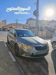  2 سكودا سوبير للبيع موديل 2009 متور 1800بنزين
