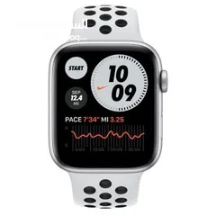  6 Apple watch series 6 44MM Nike Edition silver color