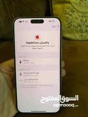  1 آيفون 15 برو ماكس جديد مستعمل شهر فقط