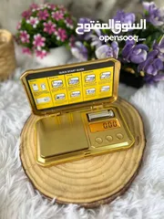  6 تبحث عن الدقة والجودة بتصميم أنيق؟ اختر ميزان Fuzion 24K-200 الذهبي، المصمم خصيصاً لمحترفي الوزن!...